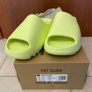 Adidas Yeezy Slides Glow Green 2022