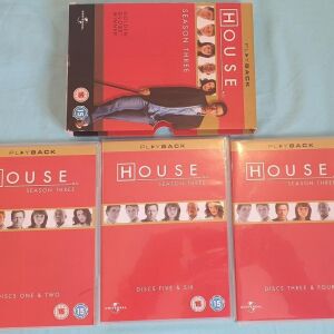 Dr. House ( Κύκλος 3, Έξι dvd )