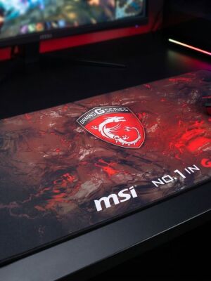 MSI Gaming Series oversized mousepad 70x30cm