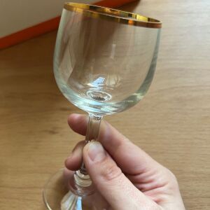 6 Κρυστάλλινα ποτήρια του λικέρ Lausitz