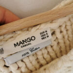 100% βαμβακερό πουλόβερ με ρίγες Mango Μ