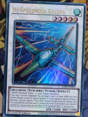 Hi-Speedroid Glider #2 Ultra Rare κάρτα Yu-Gi-Oh!