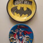 Πιατακια για παρτυ superman batman 1989 αθικτα