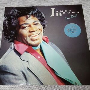 James Brown – I'm Real LP Germany 1988' White Vinyl