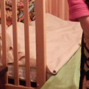 Βρεφικό Κρεβατάκι Κούνια με Ξύλο Οξιάς, Κρεβάτι μωρού