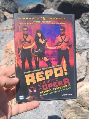 Repo! DVD used, action adventure with subtitles