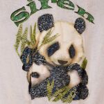 Vintage Siren Panda Μπλούζα/Τοπ
