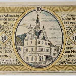 Germany 50 Pfennig 1921 UNC .@7/1