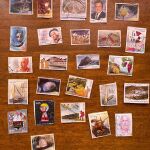 Μικρή συλλογή γραμματοσήμων Ελληνικά - Γαλλικά