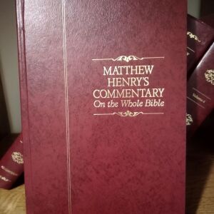 Matthew Henry's commentary on the whole bible (6 τόμοι)