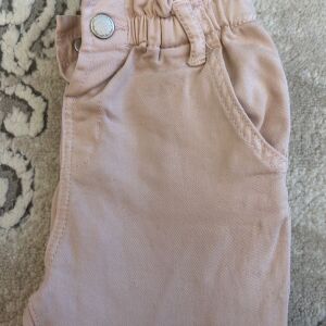 Παντελόνι τζιν ροζ Zara 12-18 μηνών (86cm) άριστη κατάσταση