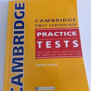 Cambridge First Certificate Practice tests