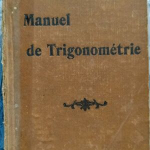 MANUEL DE TRIGONOMETRIE