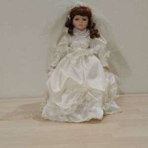 Κούκλα πορσελάνινη νύφη 1998