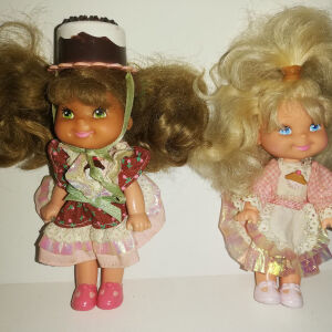 Vintage Cup Cake Mattel Cherry Merry Muffin dolls 1988