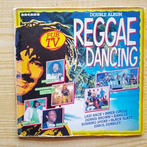 REGGAE συλλογή REGGAE DANCING, Διπλος δισκος βινυλιου  με χορευτικα REGGAE