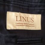 Ανδρικό μονόπετο κουστούμι LINUS μάλλινο με ποιότητα Super 100.