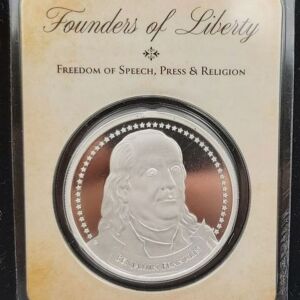 The Founders of Liberty: Benjamin Franklin SILVER