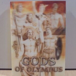 12 Θεοί του Ολύμπου, βιβλιαράκι με τρισδιάστατες εικόνες, σε τρεις γλώσσες