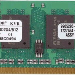 Μνήμη RAM για Laptop KINGSTON KVR533D2S4/512 512MB 533MHZ DDR2 NON-ECC CL4 SODIMM