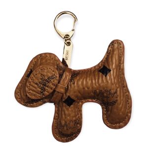MCM puppy keychain