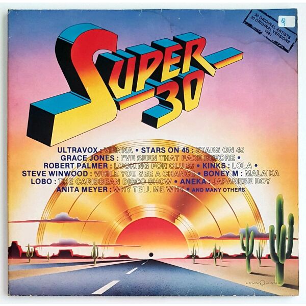 SUPER 30 - ORIGINAL HIT VERSIONS 1981 diskos viniliou