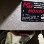 Παρκετέζα ξύλινων δαπέδων Monsun FPSM, Made in Germany