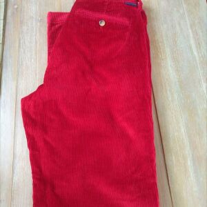Παντελόνι ανδρικό κοτλέ Nautica Cadmium Red Clipper Vintage 90s Men's Relaxed Fit