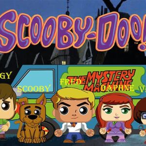 SCOOBY DOO(Shaggy-Fred-Daphne-Velma)