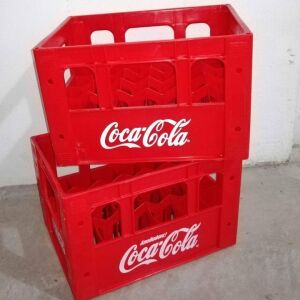 Πλαστικά κιβώτια (2 τεμ.) Coca-Cola