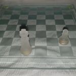 Σκάκι γυάλινο διακοσμητικό