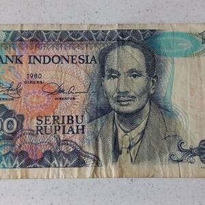 Bank Indonesia 1000 Seribu Rupiah 1980
