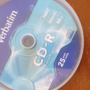 VERBATIM X20 CD - 700MB CD ΑΝΤΙΓΡΑΦΗΣ