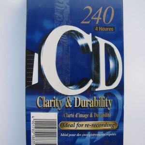 SONY CD 240 Clarity & Durability VHS Video Kassette SEALED NEU 10 ΤΕΜΑΧΙΑ ΣΦΡΑΓΙΣΜΕΝΕΣ 35 €