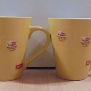 Lipton τσάι δύο διαφημιστικές κεραμικές κούπες
