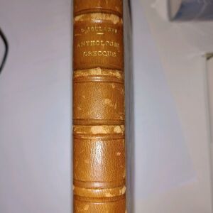 G. Soulages anthologie Grecque editions Georges Cres 1919