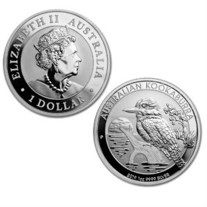 2019 $1 AUD Australia 1 oz 999 Fine Silver Elizabeth II '' KOOKABURRA '' BU Perth Mint.