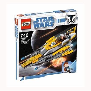 LEGO Star Wars 7669-2: Anakin's Jedi Starfighter, Clone Wars White Box