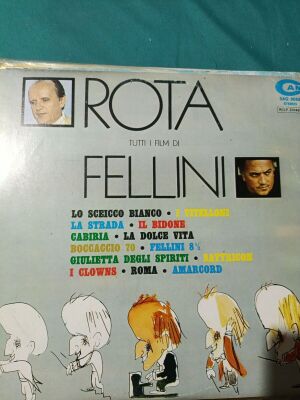 Rota Tutti I Film Di Fellini vinyl record