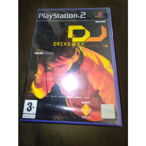 PS2 Game-DJ DECKS &FX -House Edition