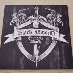 Black Sword Thunder Attack - March Of The Damned βινύλιο (silver 100 copies)