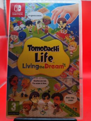 Tomodachi Life: Living the Dream Nintendo Switch game, factory sealed