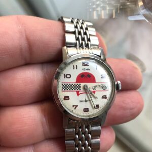 unisex vintage ρολόι YEMA