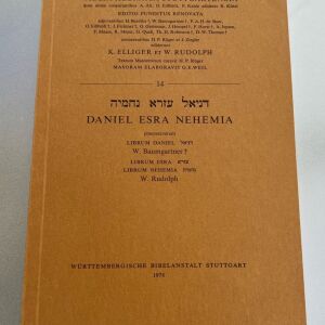Biblia Hebraica Stuttgartensia - Daniel Esra Nehemia