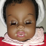 Sebino Rare Cicciobello Angelo Negro 1979 doll
