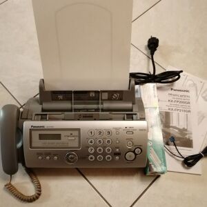 Fax Panasonic KX-FP205GR + σφραγισμένη μελανοταινία