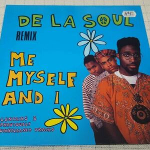 De La Soul – Me Myself And I (Remix) 12' Germany & Switzerland 1989'