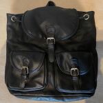 Τσάντα backpack μαύρη