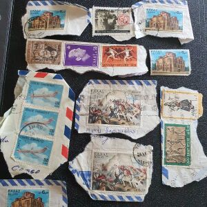 διάφορα γραμματόσημα (15τεμ) 0017