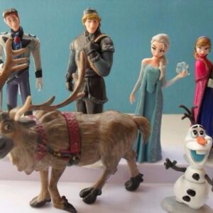 6 Φιγουρες Ψυχρα Κι Αναποδα - Frozen - Disney